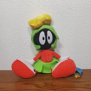 Plush Looney Tunes 12" Marvin the Martian Stuffed Figure - New with Tags